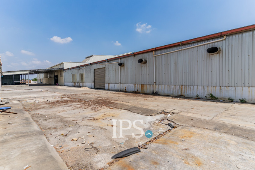 12,493 Sqm Land with Factory For Sale - Samraong Tong, Kampong Speu