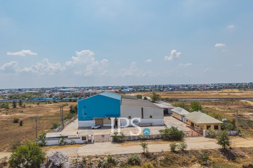 12,493 Sqm Land with Factory For Sale - Samraong Tong, Kampong Speu