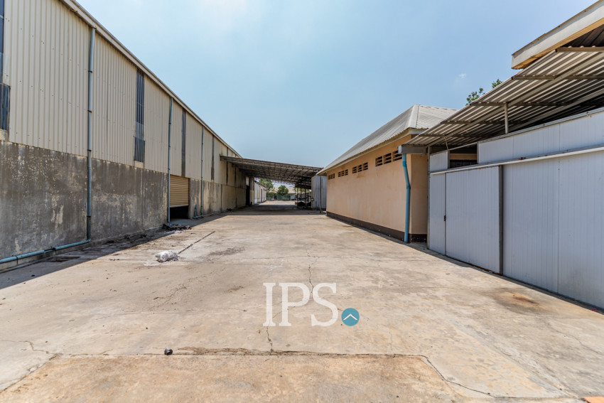 12,493 Sqm Land with Factory For Sale - Samraong Tong, Kampong Speu