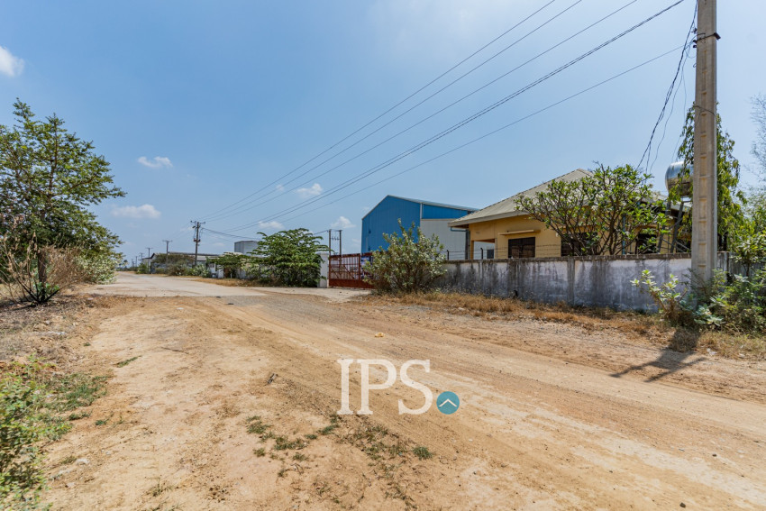 12,493 Sqm Land with Factory For Sale - Samraong Tong, Kampong Speu