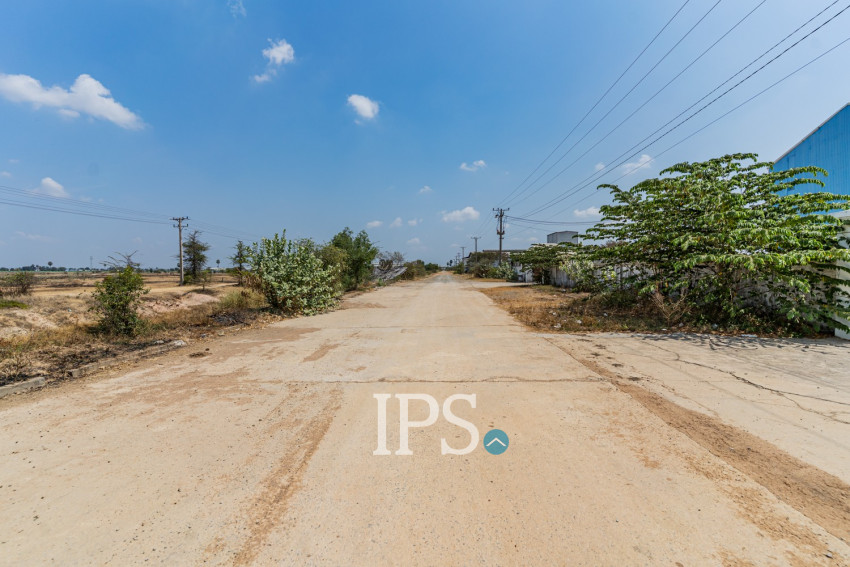 12,493 Sqm Land with Factory For Sale - Samraong Tong, Kampong Speu