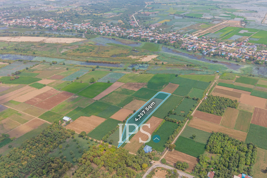 4,257 Sqm Land For Sale - Areyksat, Kandal