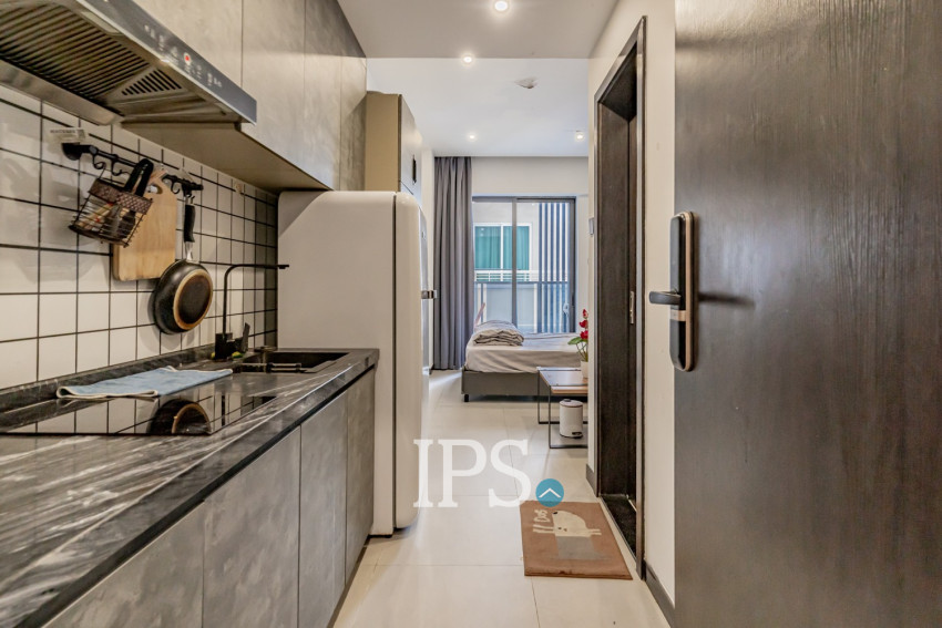 9th Floor 25 Sqm Studio Condo For Sale - M Residence, BKK1, Phnom Penh