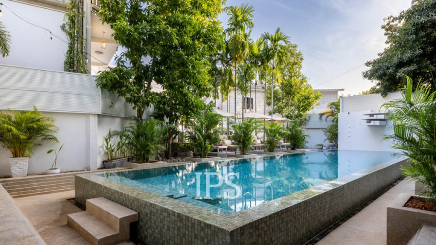 15 Bedroom Hotel Restaurant Business For Sale- Svay Dangkum, Siem Reap