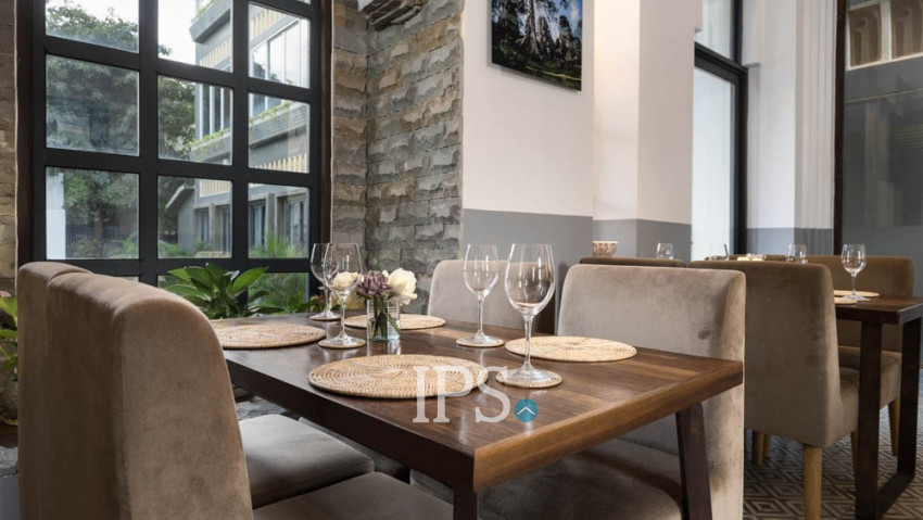 15 Bedroom Hotel Restaurant Business For Sale- Svay Dangkum, Siem Reap