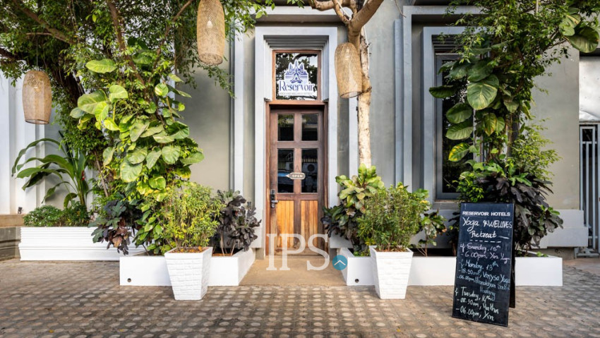 15 Bedroom Hotel Restaurant Business For Sale- Svay Dangkum, Siem Reap