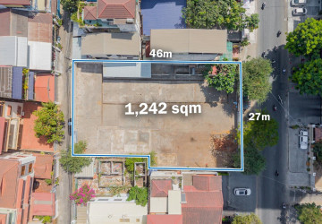 1,242 Sqm Land For Rent - Tonle Bassac, Phnom Penh thumbnail