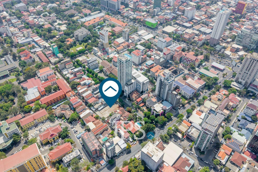 1,242 Sqm Land For Rent - Tonle Bassac, Phnom Penh