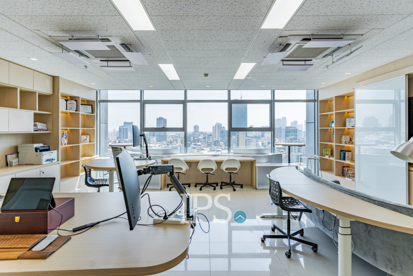 100 Sqm Office Space For Rent - Veal Vong, Phnom Penh