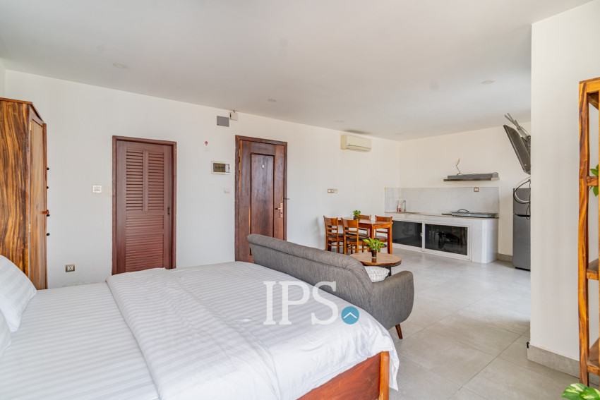 57 Sqm Studio Serviced Apartment For Rent - Chakto Mukh, Phnom Penh