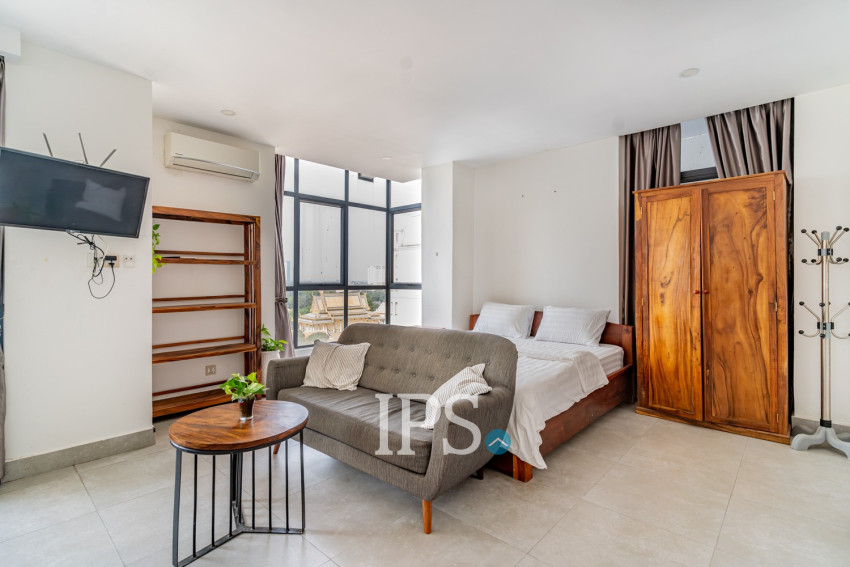 57 Sqm Studio Serviced Apartment For Rent - Chakto Mukh, Phnom Penh