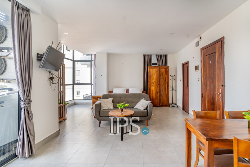 57 Sqm Studio Serviced Apartment For Rent - Chakto Mukh, Phnom Penh