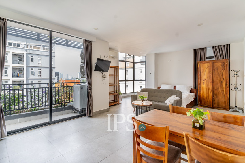 57 Sqm Studio Serviced Apartment For Rent - Chakto Mukh, Phnom Penh