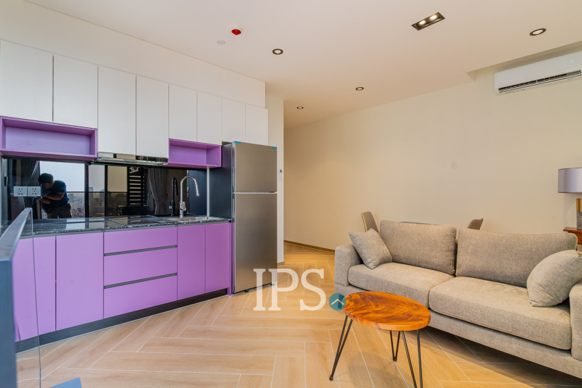 1 Bedroom Condo For Rent - Time Square 5, BKK1, Phnom Penh