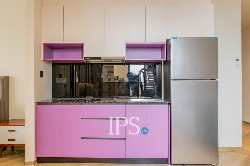 1 Bedroom Condo For Rent - Time Square 5, BKK1, Phnom Penh