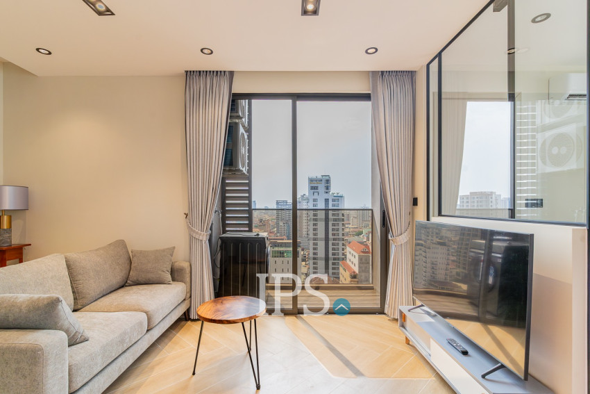 1 Bedroom Condo For Rent - Time Square 5, BKK1, Phnom Penh