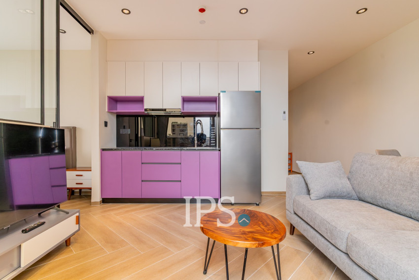 1 Bedroom Condo For Rent - Time Square 5, BKK1, Phnom Penh