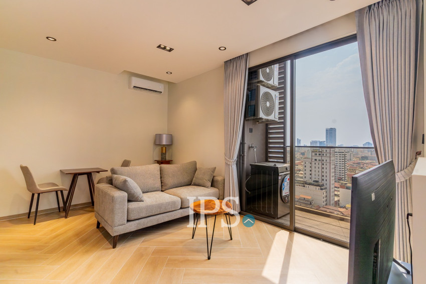 1 Bedroom Condo For Rent - Time Square 5, BKK1, Phnom Penh