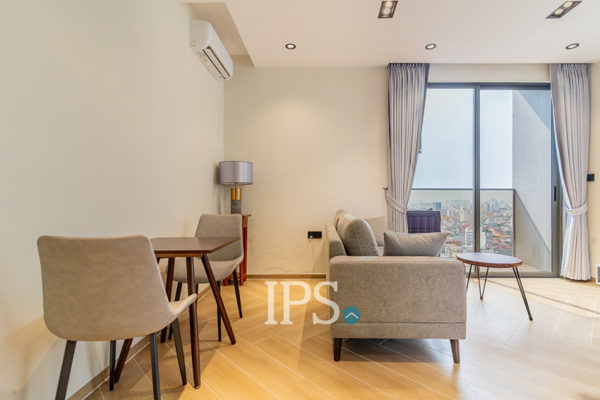 1 Bedroom Condo For Rent - Time Square 5, BKK1, Phnom Penh