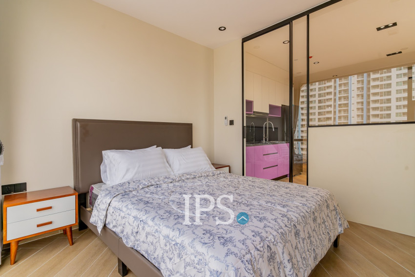 1 Bedroom Condo For Rent - Time Square 5, BKK1, Phnom Penh