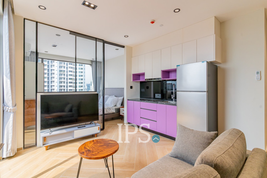 1 Bedroom Condo For Rent - Time Square 5, BKK1, Phnom Penh