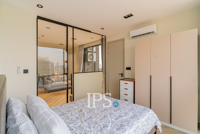 1 Bedroom Condo For Rent - Time Square 5, BKK1, Phnom Penh