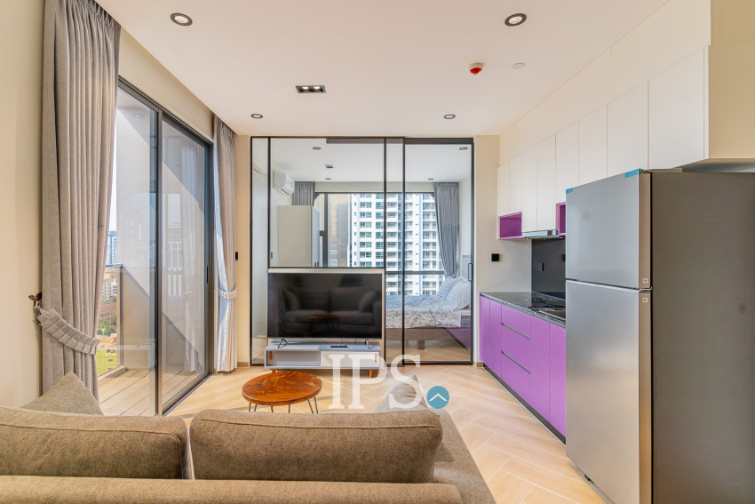 1 Bedroom Condo For Rent - Time Square 5, BKK1, Phnom Penh