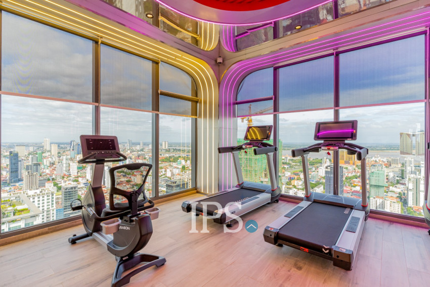 32 Sqm Studio Condo For Rent - Time Square 5, BKK1, Phnom Penh