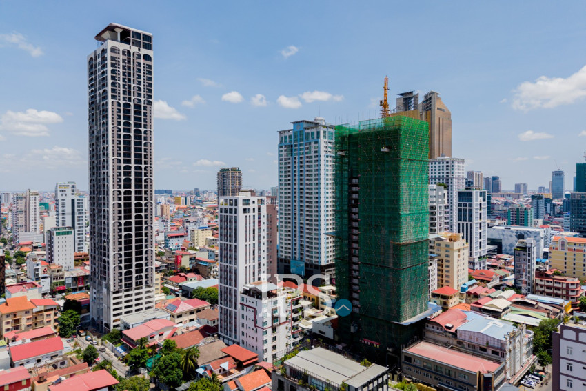 32 Sqm Studio Condo For Rent - Time Square 5, BKK1, Phnom Penh