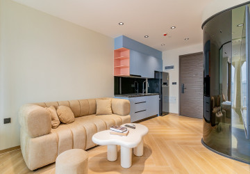 32 Sqm Studio Condo For Rent - Time Square 5, BKK1, Phnom Penh thumbnail