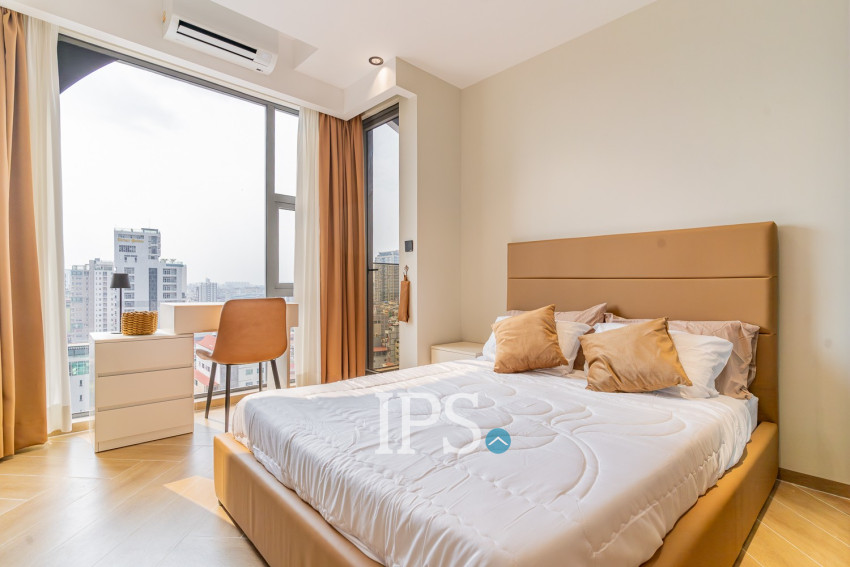 32 Sqm Studio Condo For Rent - Time Square 5, BKK1, Phnom Penh