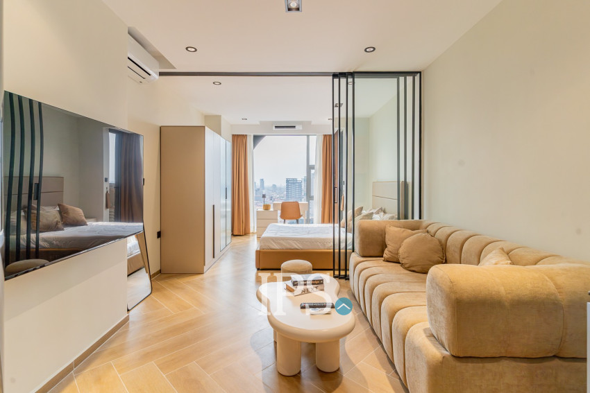 32 Sqm Studio Condo For Rent - Time Square 5, BKK1, Phnom Penh