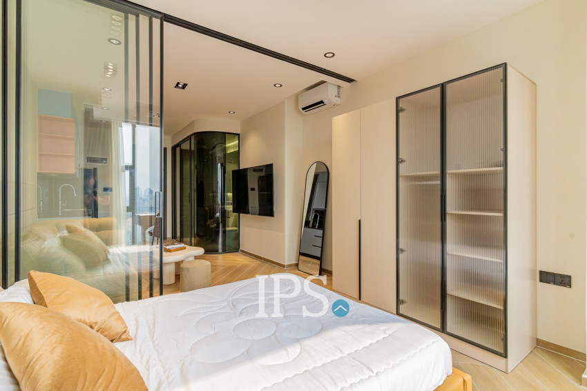 32 Sqm Studio Condo For Rent - Time Square 5, BKK1, Phnom Penh