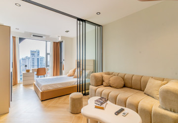 32 Sqm Studio Condo For Rent - Time Square 5, BKK1, Phnom Penh thumbnail