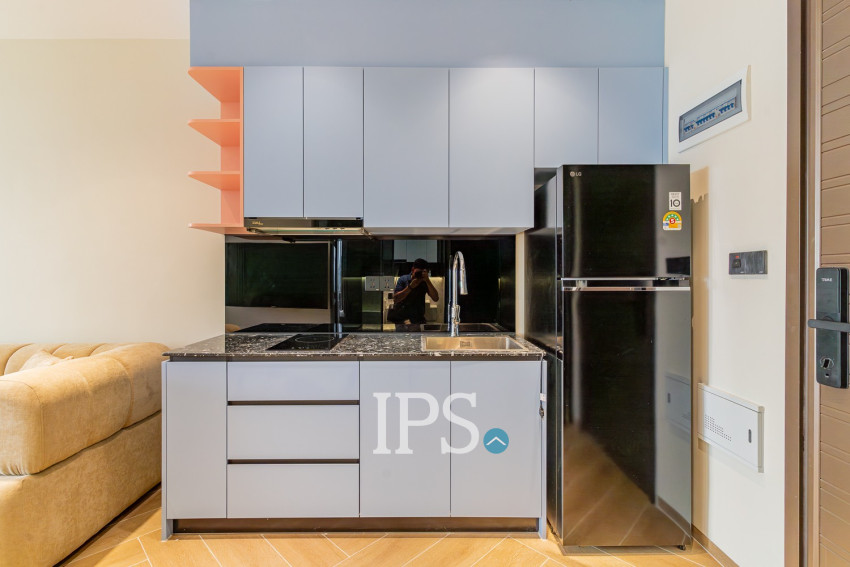 32 Sqm Studio Condo For Rent - Time Square 5, BKK1, Phnom Penh