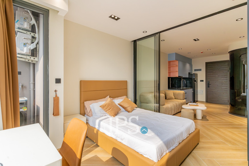 32 Sqm Studio Condo For Rent - Time Square 5, BKK1, Phnom Penh