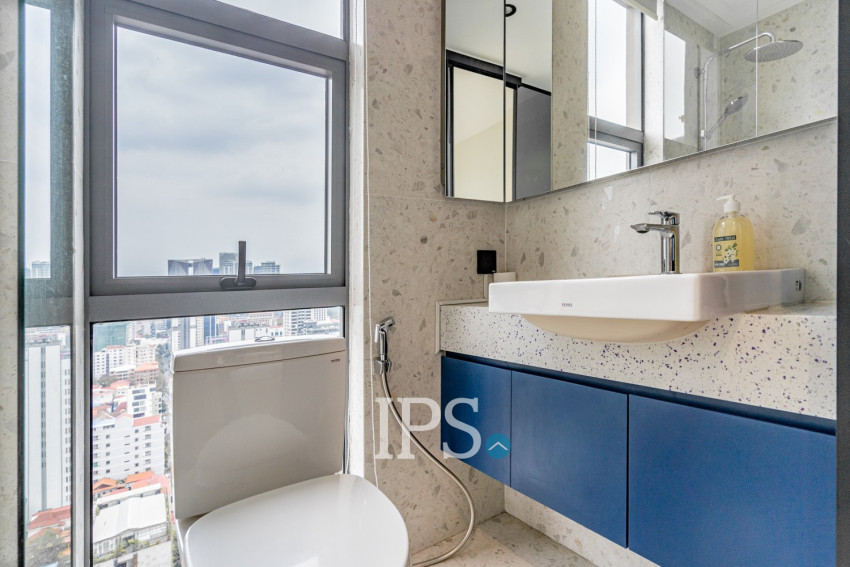 2 Bedroom Condo For Rent - Time Square 5, BKK1, Phnom Penh
