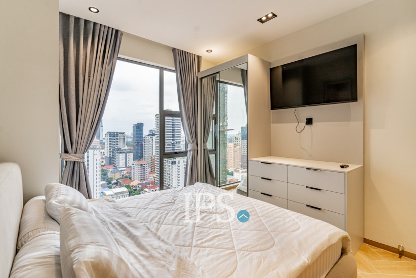2 Bedroom Condo For Rent - Time Square 5, BKK1, Phnom Penh