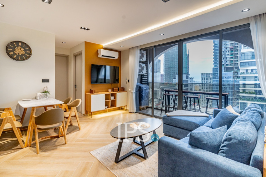 2 Bedroom Condo For Rent - Time Square 5, BKK1, Phnom Penh