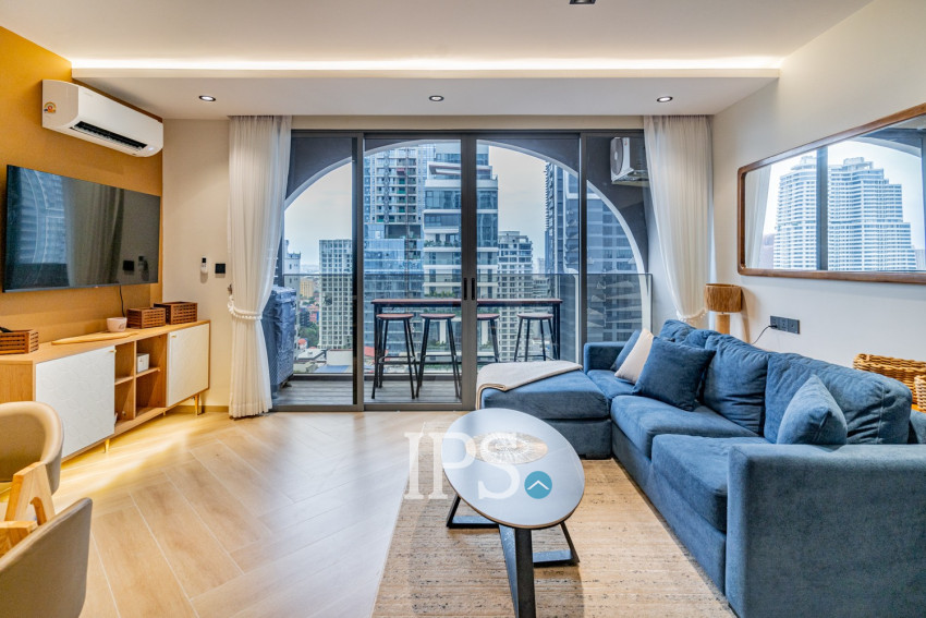 2 Bedroom Condo For Rent - Time Square 5, BKK1, Phnom Penh