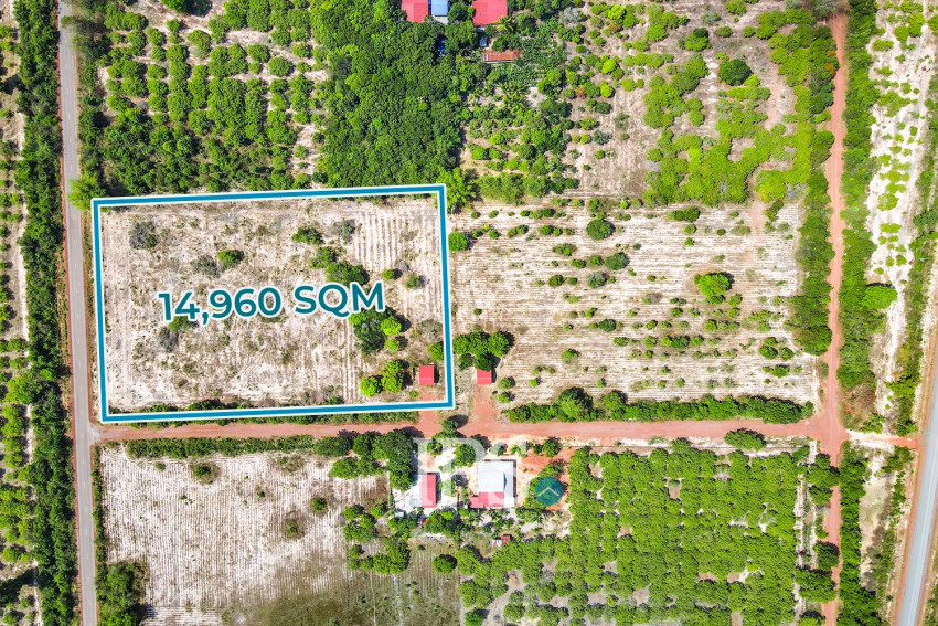 14,960 Sqm Land For Sale - Ballangk, Prasat Bakong, Siem Reap