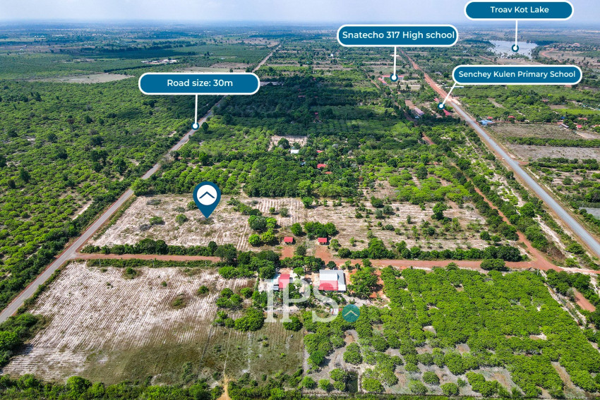 14,960 Sqm Land For Sale - Ballangk, Prasat Bakong, Siem Reap
