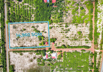 14,960 Sqm Land For Sale - Ballangk, Prasat Bakong, Siem Reap thumbnail