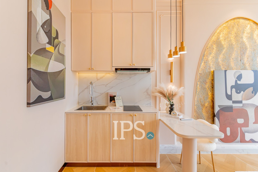 1 Bedroom Condo For Sale Type C - Time Square 11, BKK3, Phnom Penh