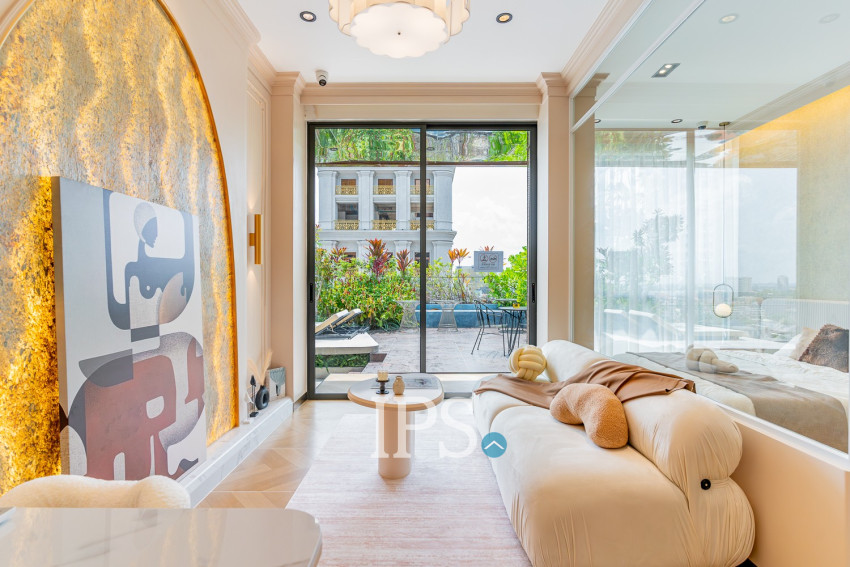1 Bedroom Condo For Sale Type C - Time Square 11, BKK3, Phnom Penh