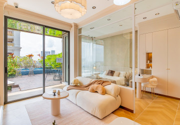 1 Bedroom Condo For Sale Type C - Time Square 11, BKK3, Phnom Penh thumbnail