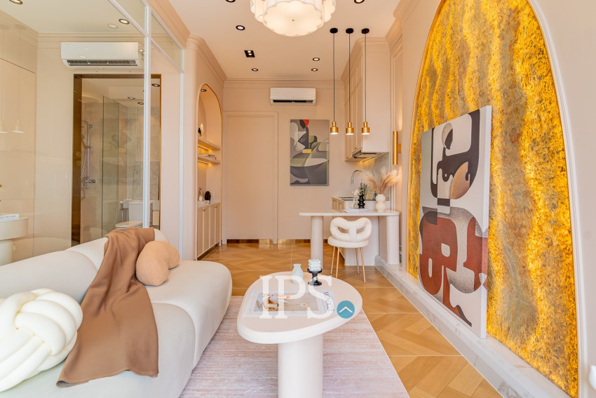 1 Bedroom Condo For Sale Type C - Time Square 11, BKK3, Phnom Penh