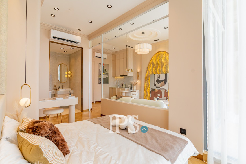 1 Bedroom Condo For Sale Type C - Time Square 11, BKK3, Phnom Penh