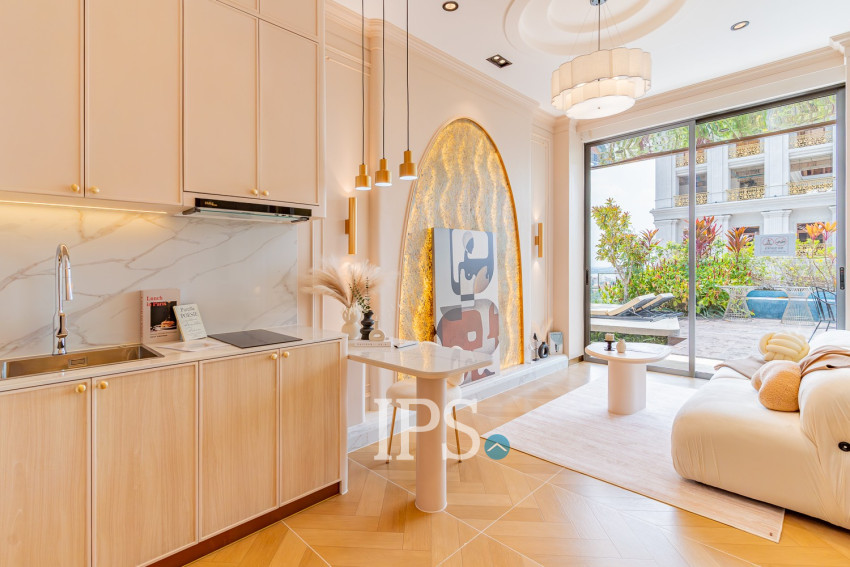 1 Bedroom Condo For Sale Type C - Time Square 11, BKK3, Phnom Penh