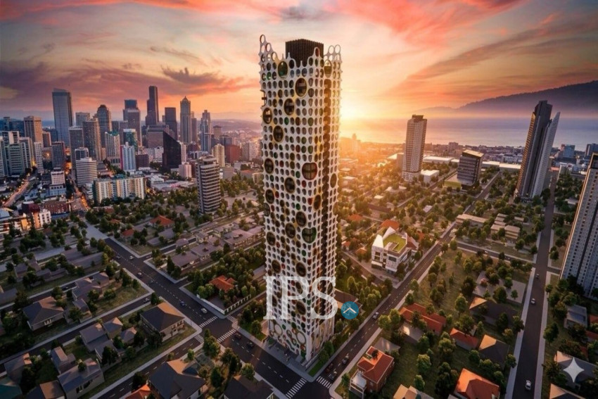 1 Bedroom Condo For Sale Type D - Time Square 11, BKK3, Phnom Penh